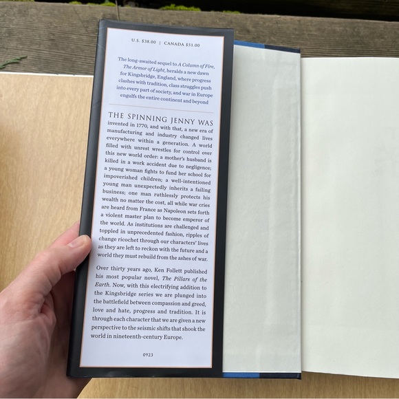 The Armor Of Light Hardcover Book By Ken Follett : The Kingsbridge Series - Picture 5 of 12
